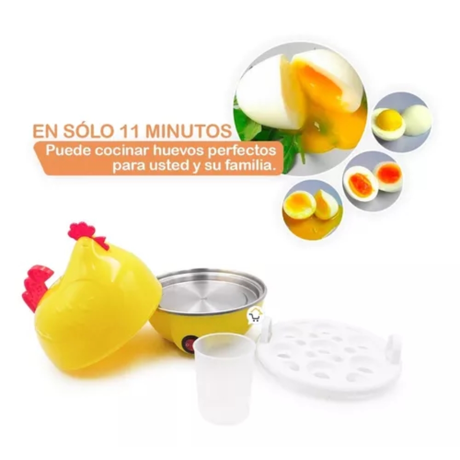 Miniatura 7 de Hervidor Eléctrico De 7 Huevos Gallina